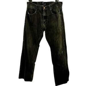 Y2k Qruel Black Jeans Size 36